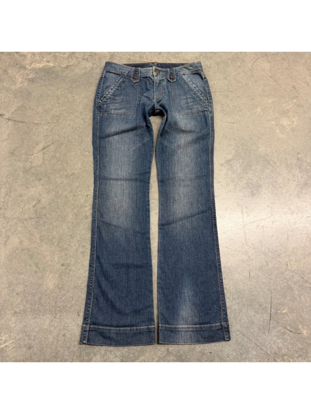 Armani Exchange 2000s Low Rise Flare Jeans